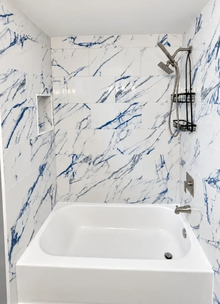Bathroom remodeled by Good Ol’ Boys Construction in Central Ohio