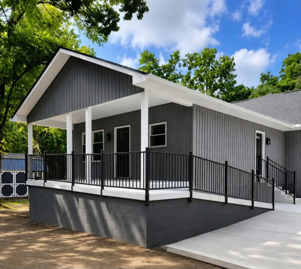 Completed accessible home addition by Good Ol' Boys Construction in Central Ohio
